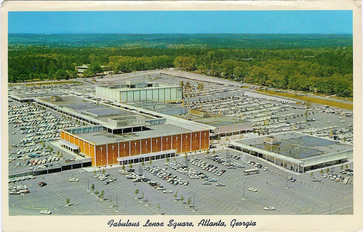 Lenox Square Mall, Atlanta GA, photo from the 1960s : r/RetroFuturism